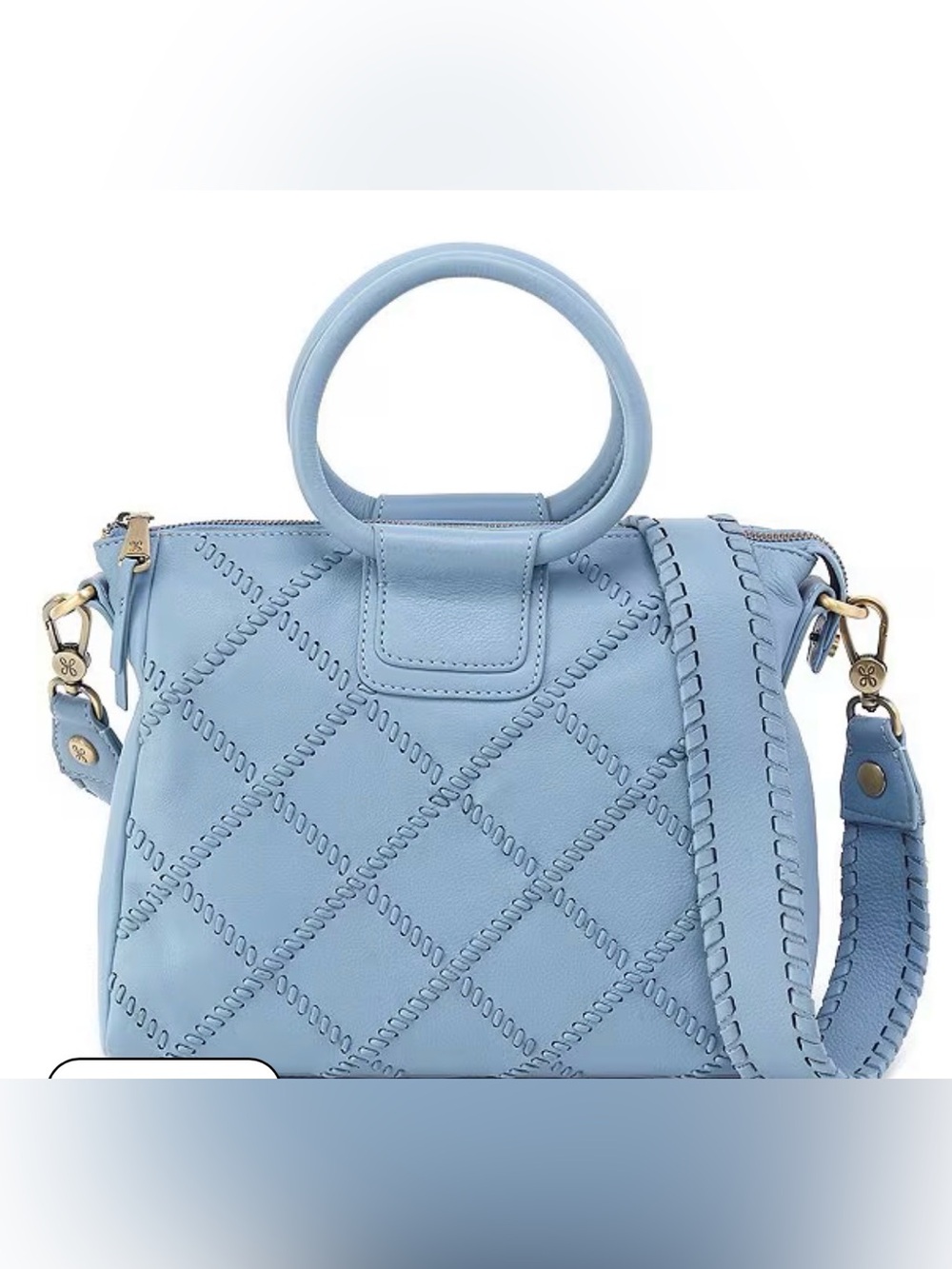 Hobo Sheila Bluebell Top Handle Medium Satchel Bag